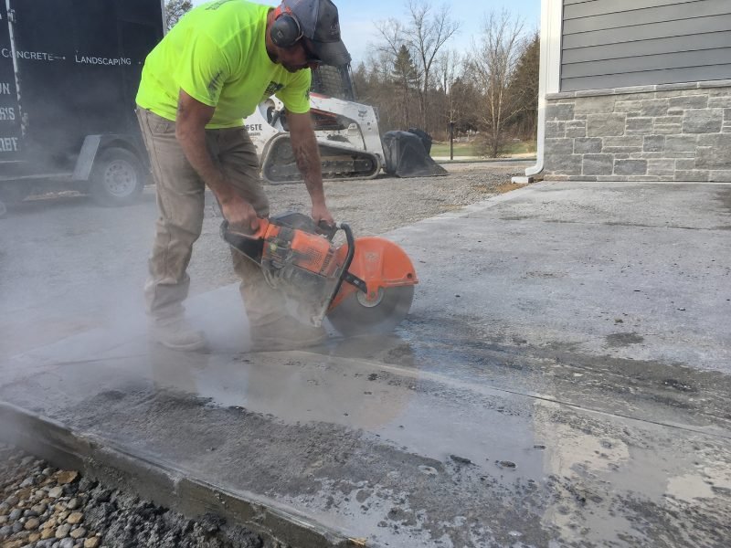 Concrete Cutting project — Gilbert, Arizona